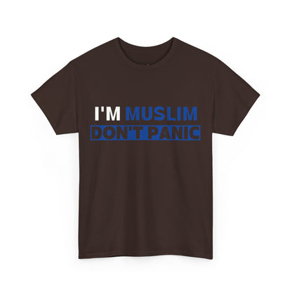 I'M MUSLIM DON'T PANIC - BLEU