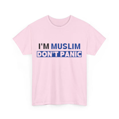 I'M MUSLIM DON'T PANIC - BLEU