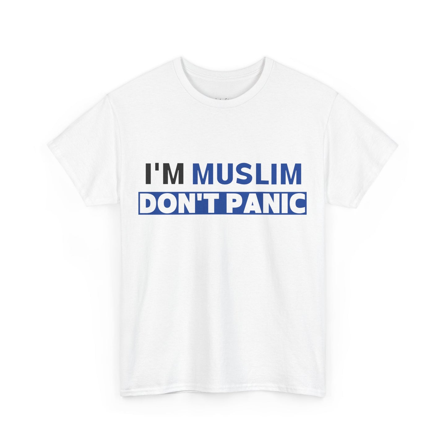 I'M MUSLIM DON'T PANIC - BLEU