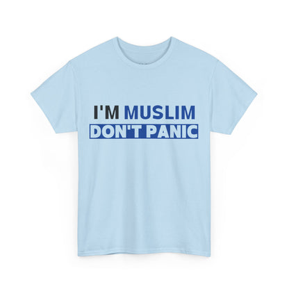 I'M MUSLIM DON'T PANIC - BLEU